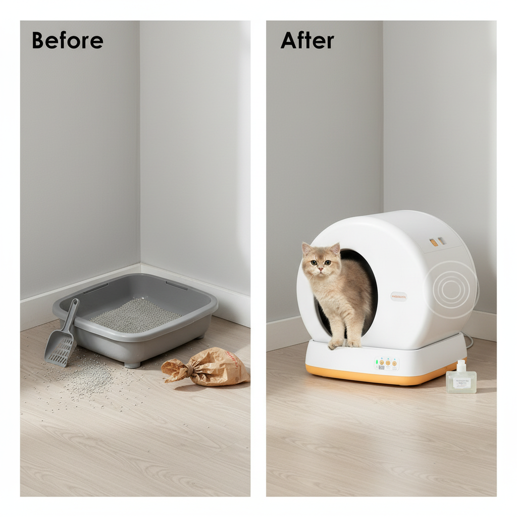 Litière Auto Meowant SC01